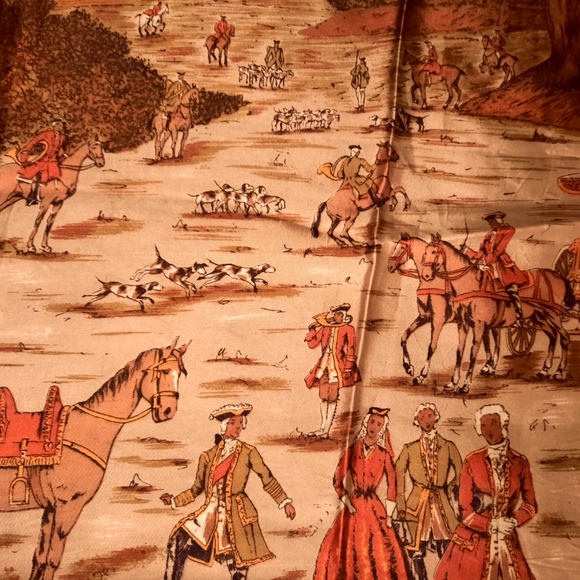 Vintage silk scarf 30/30 , $40 - Picture 5 of 5